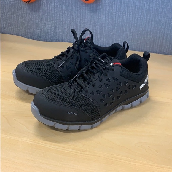 reebok alloy toe sneakers